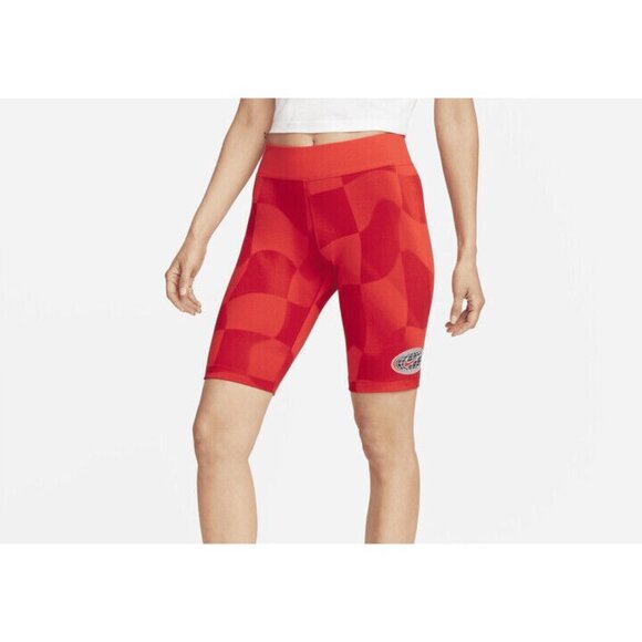 Nike Pants - NIKE Women NSW Essential Americana Bike Shorts DV9660 634 - Large